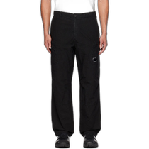Hong Kong direct mail trendy luxury C P Company mens black Ba-Tic overalls 14CMPA243A