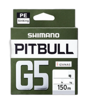 Direct mail from Japan Shimano Pitbull G5 150m 1 No. 5 Hi-Vis Orange LD-M51U]