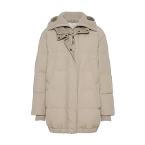 (Direct mail from the United States) brunello cucinelli womens down jacket hooded