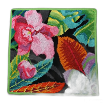 Japan direct mail Feiler hand towel rainforest green 30x30cm small gift handkerchief