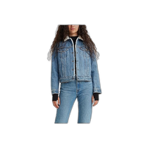 Hong Kong direct mail trendy luxury LeviS Levis womens classic furry motorcycle jacket