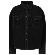 Hong Kong direct mail trendy luxury WARDROBE NYC womens denim shirt jacket 004122