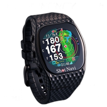 Direct mail from Japan ShotNavi INFINITY TOUCH black watch type GPS golf navigator