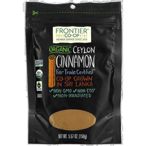 Hong Kong Straight Hair Frontier Co Op Frontier Natural Organic Ceylon Cinnamon 158g