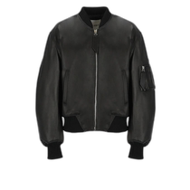 Hong Kong direct mail THE ATTICO womens leather jacket 231WCB04L054100-68