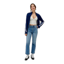 (Direct mail from the United States) pistola womens jeans high-waisted three-quarter flare imported flared pants cropped pants