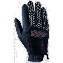 (Direct Mail from Japan) Kasco Golf Gloves Mens Back Retractable Black 23cmZI-1926R
