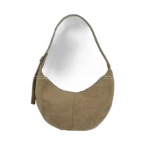 Korean direct mail MAYBINS] Mentel suede hobo bag (backpack recommended daily bag backpack