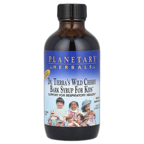 Hong Kong Direct Mail Planetary HerbalsDr Tierra Childrens Wild Cherry Bark Syrup Wild 4
