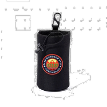 Korean direct mail POLER mountain outdoor camping supplies water bottle cover 231MCV0078-BLK