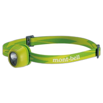Korean direct mail mont bell headlamp mini headlamp green JBEXXUZL012 hiking and camping 35
