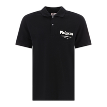 (99 new and unused) Hong Kong direct mail ALEXANDER MCQUEEN mens POLO shirt 662551QXA