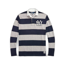 (Direct Mail from the United States) Polo Ralph Lauren Striped Cotton Rugby Shirt Mens Polo Shirt Classic