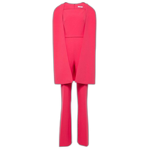 Hong Kong direct mail trendy luxury SAFIYAA womens Cinzia crêpe jumpsuit 003791