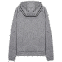 Korean direct mail Nike hooded sweatshirt for men and women with the same logo warm comfortable fashionable soft dark gray