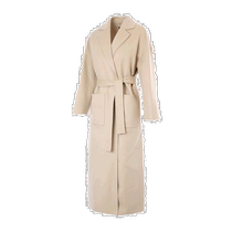 Hong Kong direct mail fashionable luxury Loro Piana womens long-sleeved lapel coat