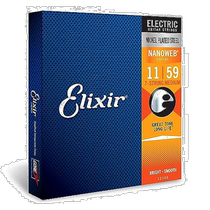 (Direct mail from Japan) Elixir Electric Guitar Strings NANOWEB 7 Strings Medium 011- 059#1