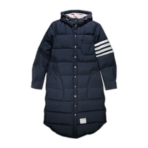 Hong Kong direct mail Thom Browne 4 striped down coat down jacket FOD025X05222415 womens goose down