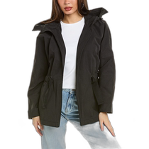 NOIZE Dalia Raincoat - Black (American Outlet) Straight Hair