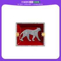 European direct mail Hermes ashtray black porcelain leopard print exquisite and elegant personality simple