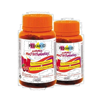 Self-operated｜Pediakid Childrens multivitamin 120 capsules multi-dimensional zinc mineral bear