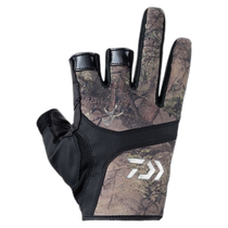 Japan Direct Mail Daiwa Gloves DG-8023 Gaming Gloves 3 Cut L Real Lake