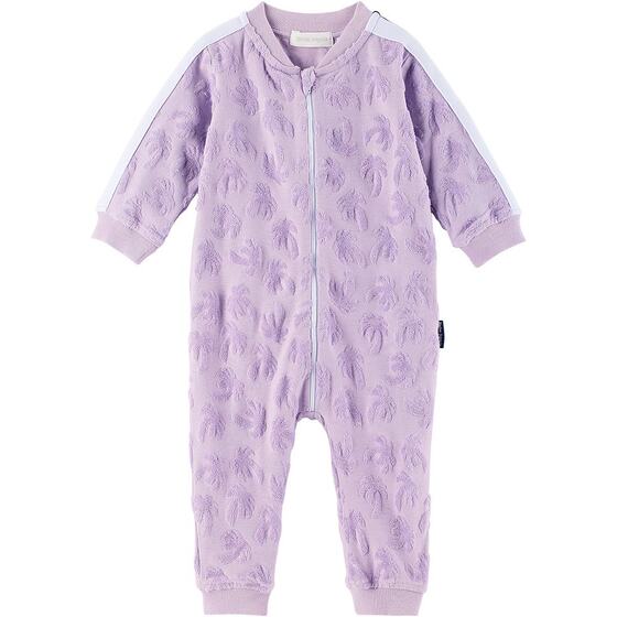 香港直邮潮奢 Palm Angels 棕榈天使 女童 紫色拉链婴儿连身裤童