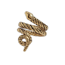 Hong Kong direct mail AURELIE BIDERMANN ladies ring ASCBA01MGMETALGOLD