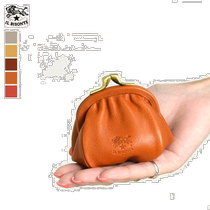Japan direct mail IL BISONTE handmade coin purse storage bag