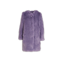 Hong Kong Direct Mail Trendy Luxury ALABAMA MUSE Womens Kate Faux Fur Coat M802FO