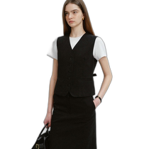 Korean direct mail DUNST designer casual retro urban fashion daily new womens vest UDVE4B221