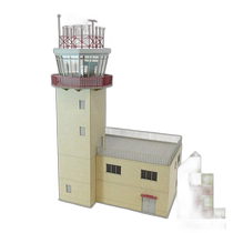 Japan direct mail miniature kit aviation scene series control tower type-A]MK08-01