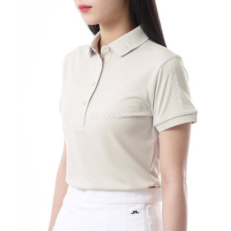 товар из китая 韩国直邮j.lindeberg 旅游科技 polo (gwjt11790-u029) 短袖/无袖