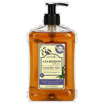 Hong Kong Direct Mail Hand and Body Liquid Soap at Home Lavender Aloe Scent 16 9 fl.