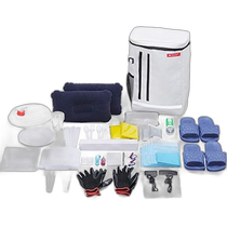 (Direct mail from Japan) Alice Oyama disaster prevention supplies set for 2 people 35 pieces waterproof processing white BS
