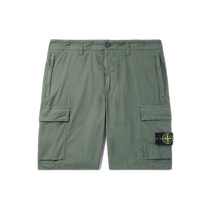 Hong Kong Direct Mail Trendy Luxury Stone Island Mens Logo-Appliqued Straight Cotton