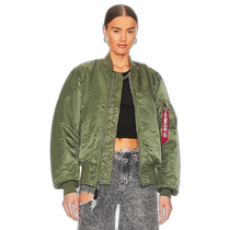 Hong Kong Direct Mail Luxury Alpha Industries Womens MA-1 Blood Chit Short Jacket MJ