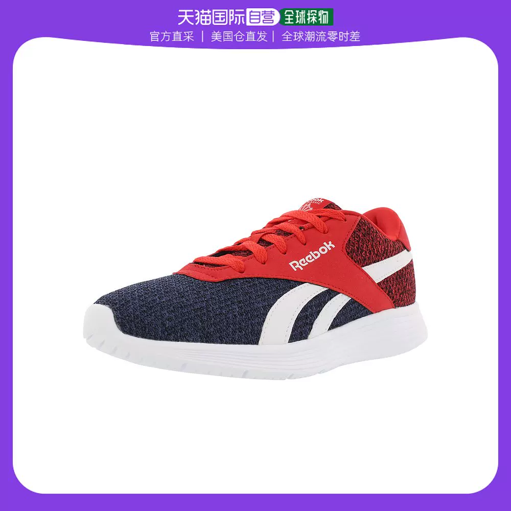 Американская прямый отсылка Reebok детские кроссовки Royal Ride красно-синие цвета сочетания низкий топ уличная повседневная обувь