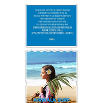 Korean direct mail AIRWALK swimsuit bottoms SURF] Boys sun protection swimsuit 2 pieces swimming cap YAWe185