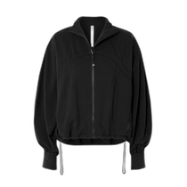 Hong Kong direct mail trendy luxury Lululemon womens sports coat LW3HD3S black black comfortable