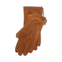 Japan direct mail Polo Ralph Lauren womens cashmere lined suede gloves WAPOGLV0J8200