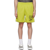 Hong Kong direct mail fashion luxury Stussy Mens Green Sport Shorts 112307