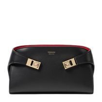 Hong Kong direct mail trendy luxury Salvatore Ferragamo Womens Hug leather c