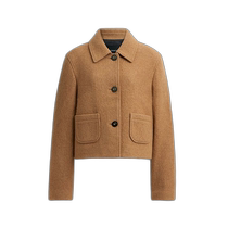 USA direct mail COACH short wool coat CV314 camel
