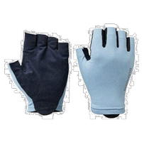 (Direct mail from Japan) Shimano Sensitive Fishing Gloves 5 and a half fingers blue gray M GL-007