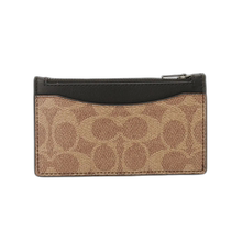 Hong Kong direct mail COACH mens PVC with pickup bag wallet C0985