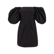 Korean direct mail GANNI24SS dress female F8827099Black