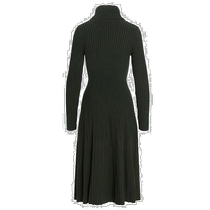 Korean direct mail ANTONINO VALENTI22FW mid-length dress for women 4121AV22W20302GREEN