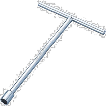 Japan direct mail TONE T-type wrench short handle 12mmTWS-12