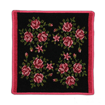 Direct mail from Japan Feiler handkerchief Miriam black cherry 30×30cm small gift handkerchief